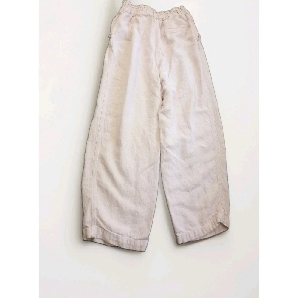 Zara linen cropped